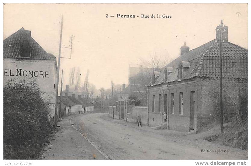 Pernes En Artois    62     Rue  De La Gare - Andere & Zonder Classificatie