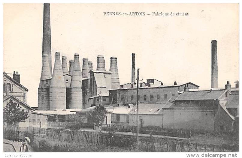 Pernes En Artois    62     La Fabrique De Ciment - Other & Unclassified