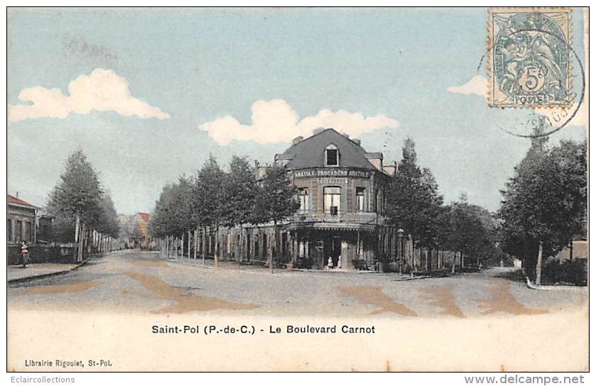 Saint Pol Sur Ternoise    62     Faubourg Carnot - Saint Pol Sur Ternoise