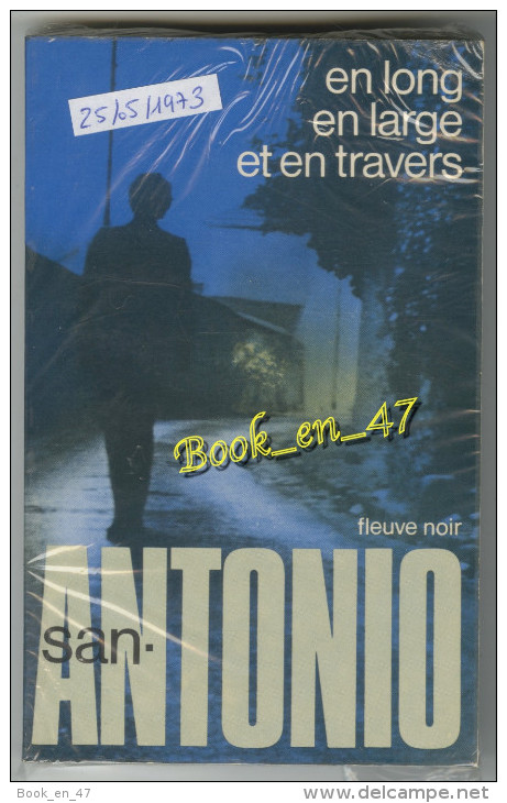 {74418} San-Antonio, En Long En Large Et En Travers , 25/05/1973 . " En Baisse " - San Antonio