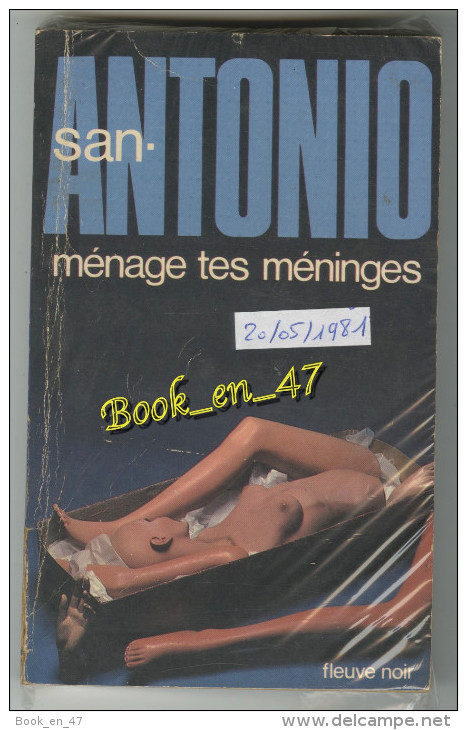 {69777} San-Antonio, Ménage Tes Méninges , 20/05/1981 . " En Baisse " - San Antonio