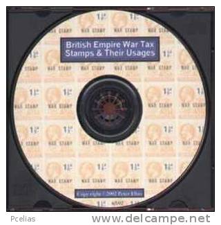 British Empire War Tax Stamp Usage (Philatelic Literature CD) - Philately And Postal History
