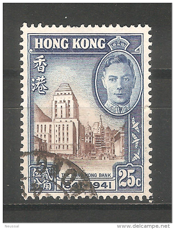 Sello Nº 165 Hong Kong. - Oblitérés