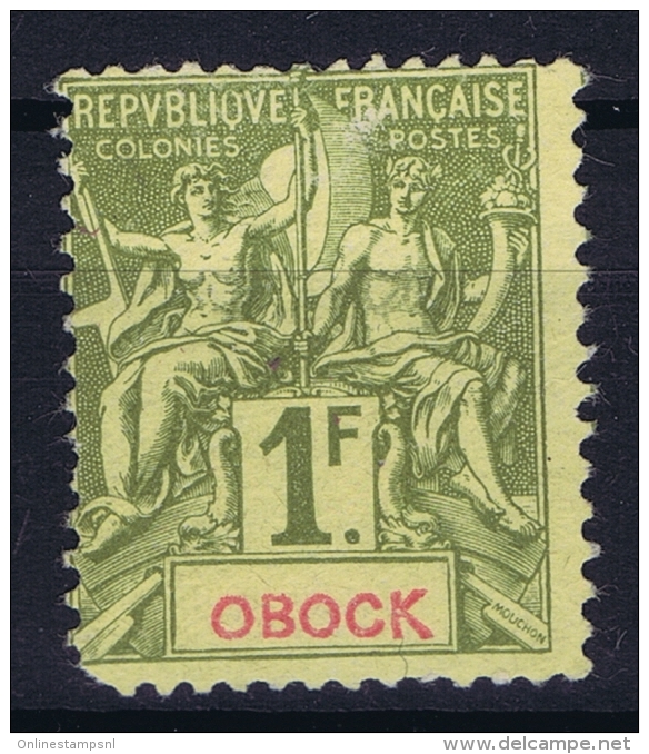 Obock  Yv Nr 44 Not Used (*) SG - Unused Stamps