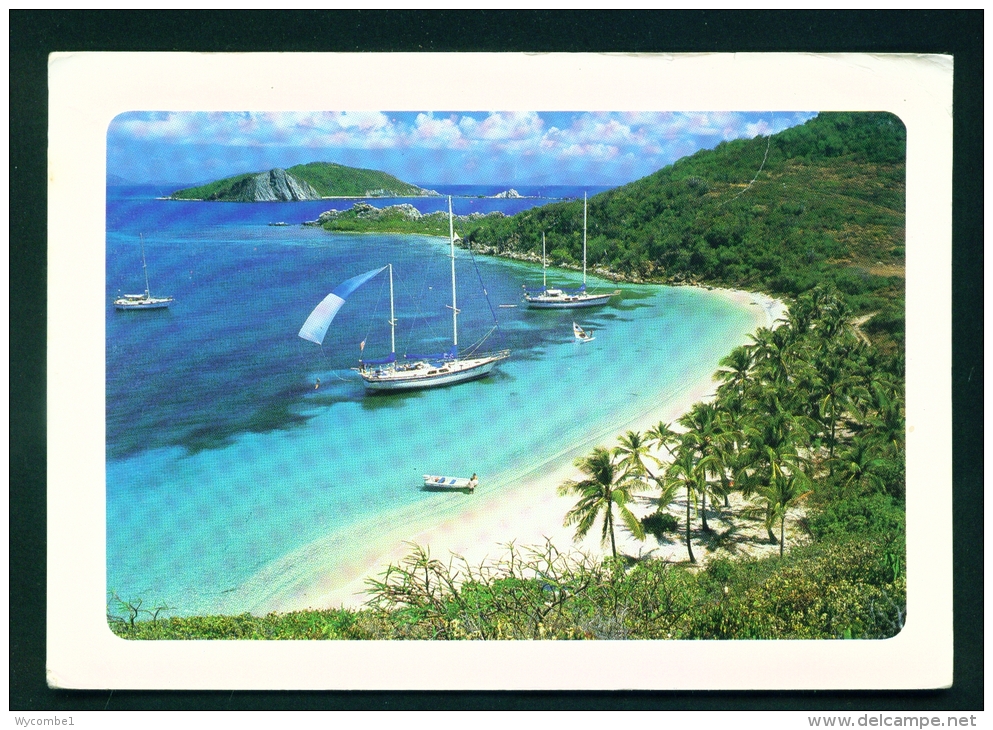 BRITISH VIRGIN ISLANDS  -  Peter Island  Dead Mans Bay  Used Postcard As Scans - Vierges (Iles), Britann.