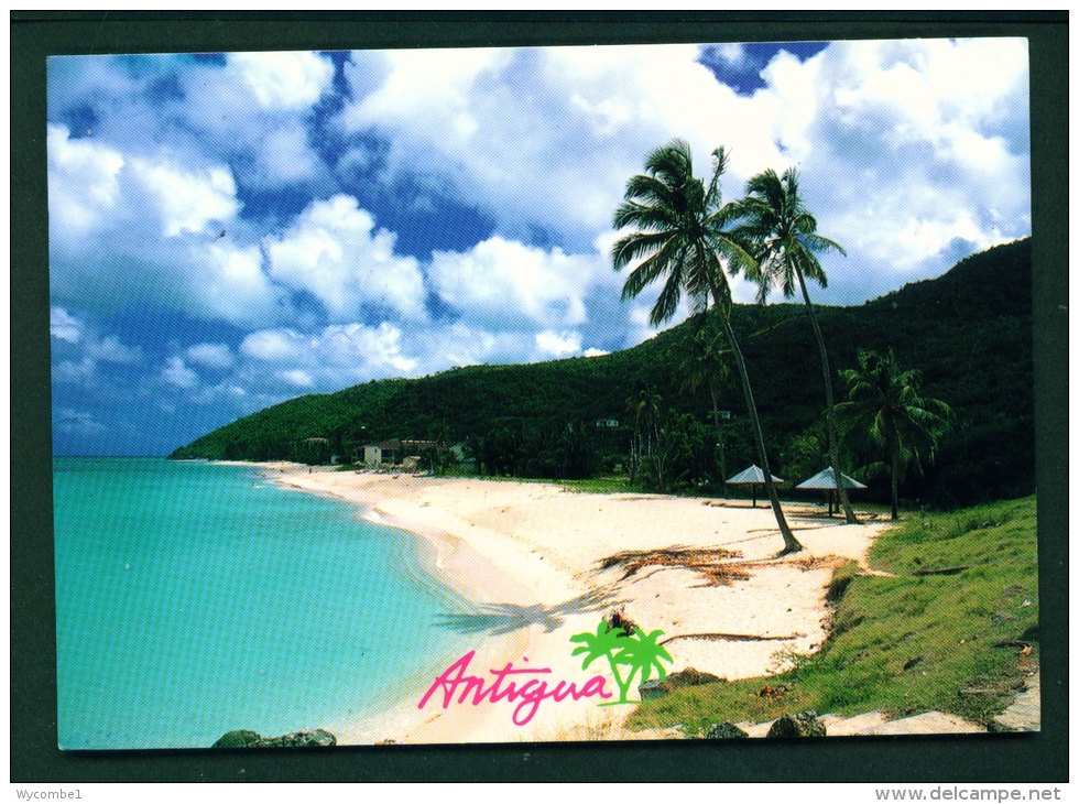 ANTIGUA  -  Johnsons Point  Used Postcard As Scans - Antigua Und Barbuda