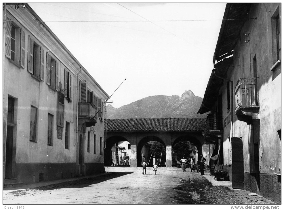 04724 " (TO) FROSSASCO" ANIMATA, VERA FOTO FINE ANNI ´40 DEL XX, FOTOGRAFO MIGLIORE - TO - Lieux