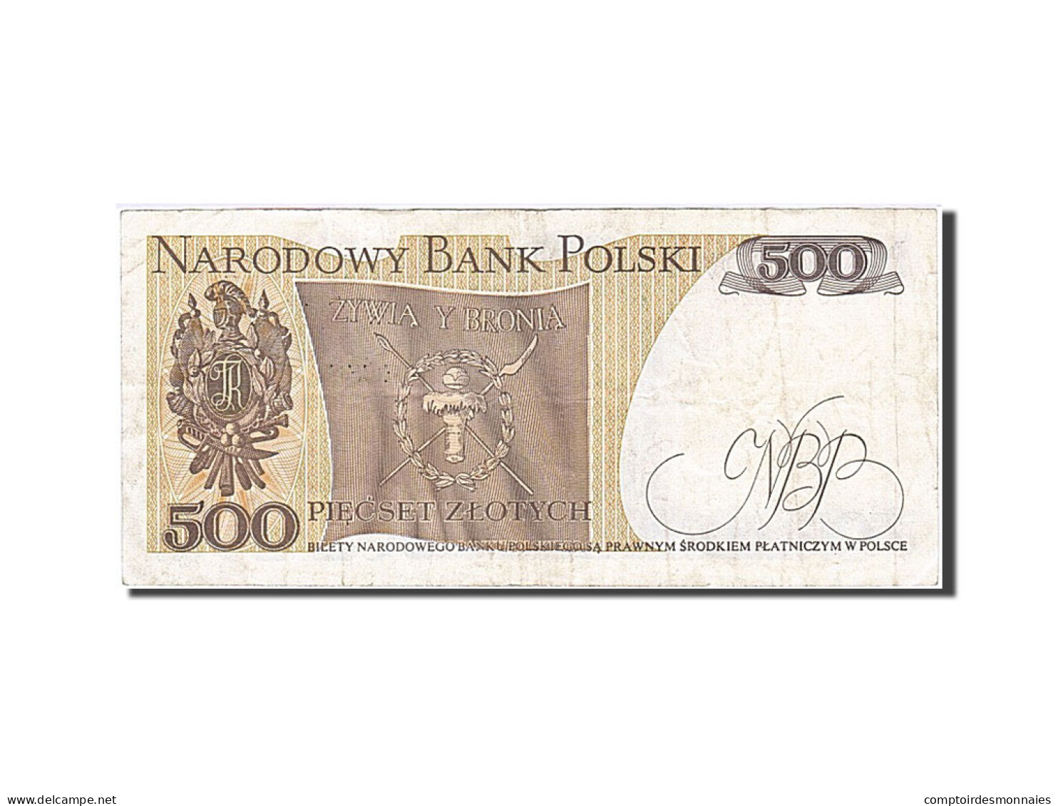 Billet, Pologne, 500 Zlotych, 1982, 1982-06-01, TB+ - Pologne