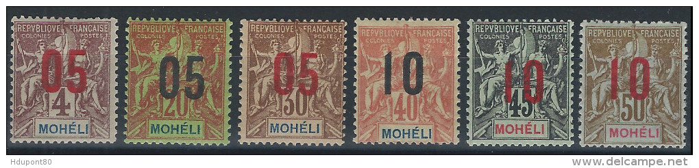 YT 17 Au 22 - Unused Stamps
