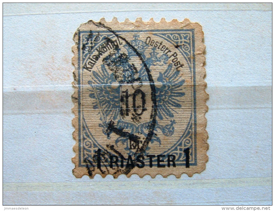 Austria Levant 1888 Scott #17 - Osterreich Offices In Turkey - Eastern Austria