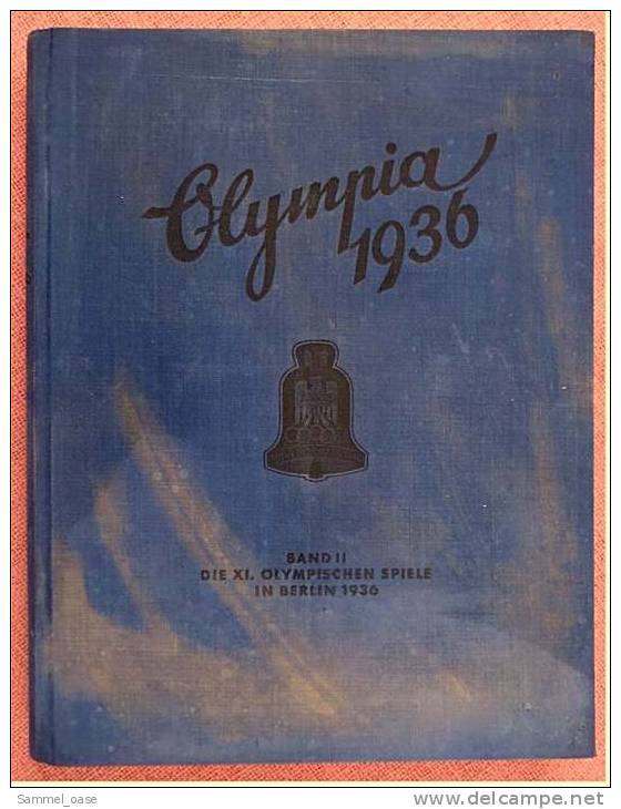 Sammelbilder Album Leer - Olympiade 1936 Berlin -  Band 2  -  Von Reemtsma - Sammelbilderalben & Katalogue