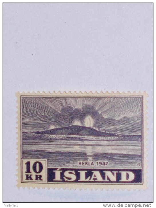 ISLAND / ISLANDE  1948 , SCOTT # 252 - Unused Stamps