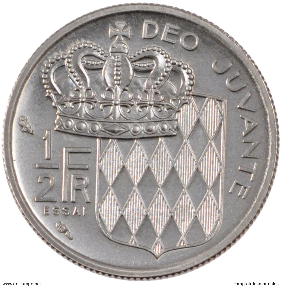 Monnaie, Monaco, 1/2 Franc, 1965, SUP+, Nickel, KM:E52, Gadoury:149 - 1960-2001 Neue Francs