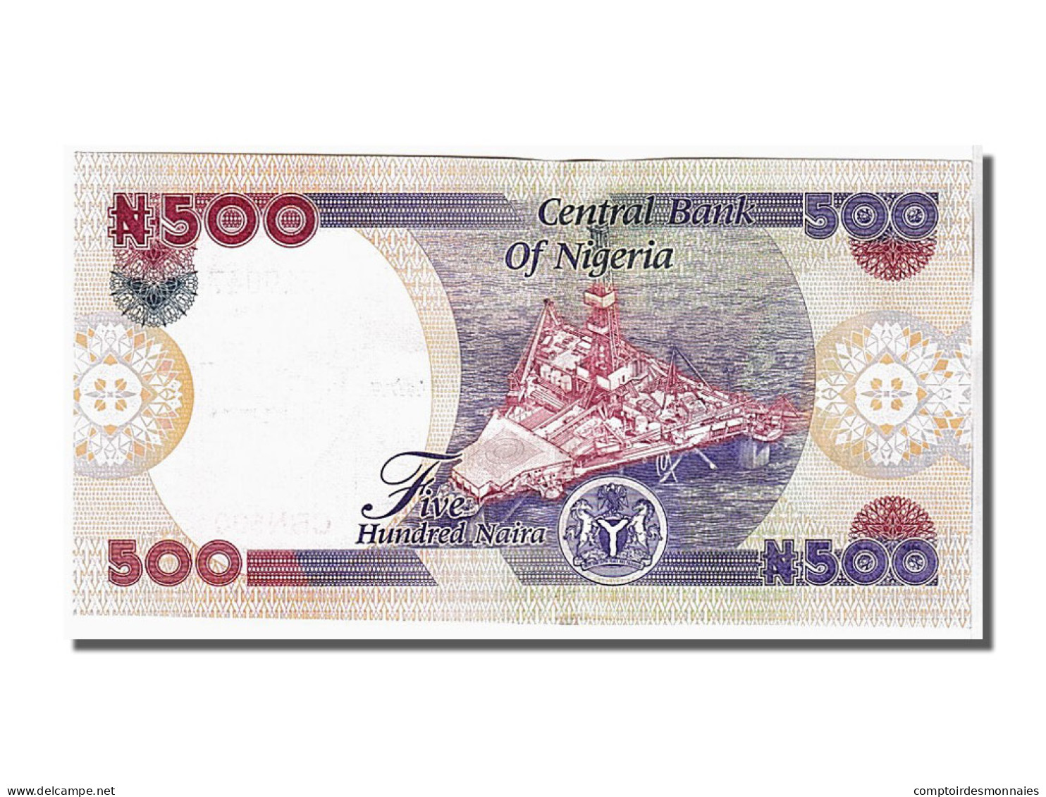 Billet, Nigéria, 500 Naira, 2012, NEUF - Nigeria