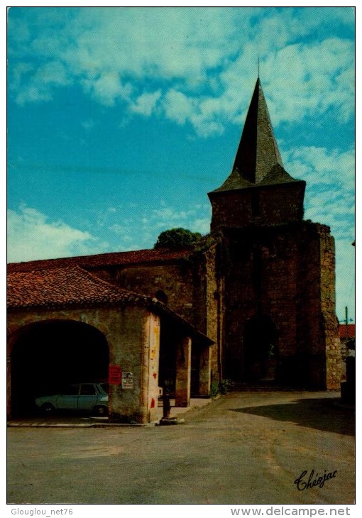 65-CASTELNAU RIVIERE BASSE...L'EGLISE...CPM - Castelnau Riviere Basse