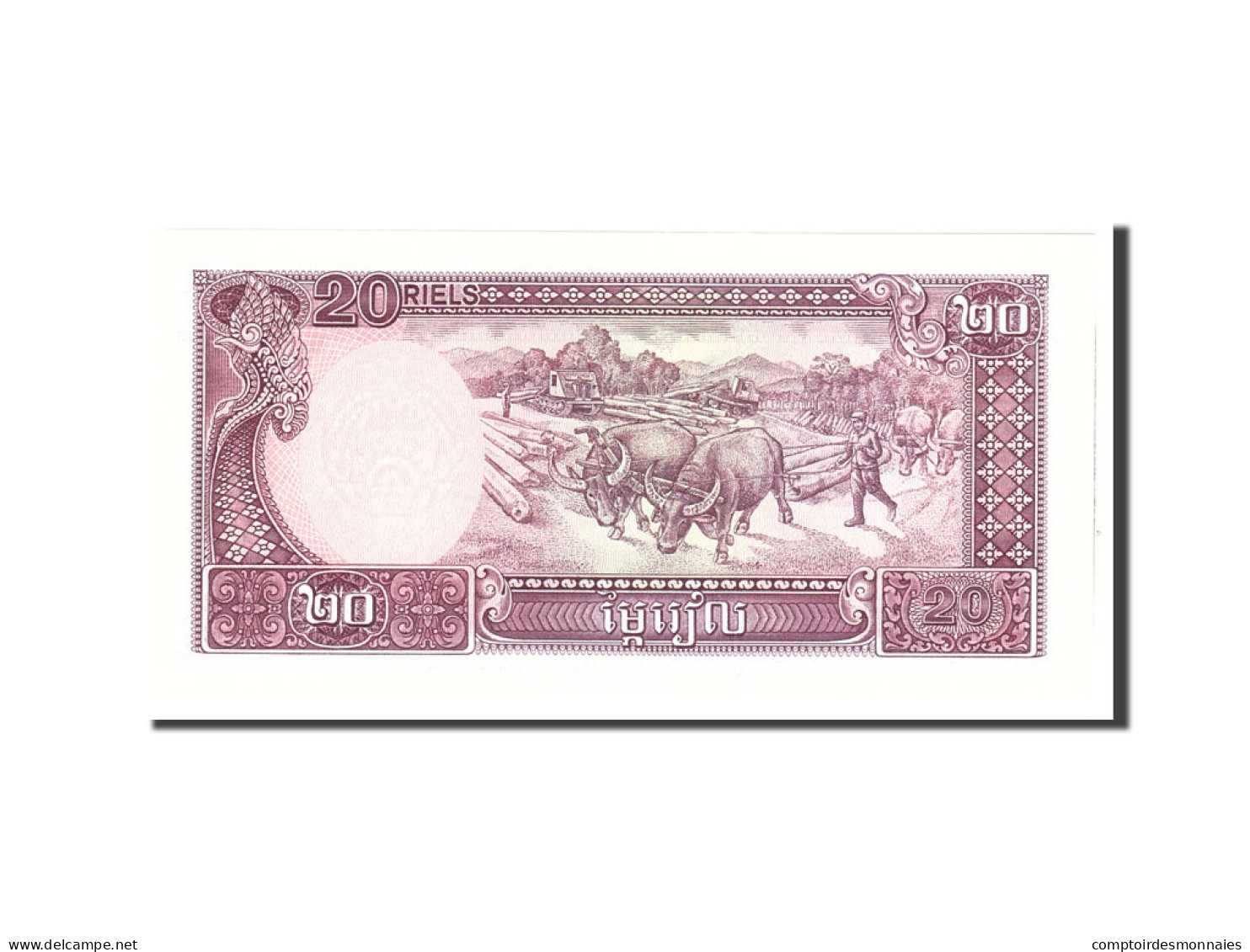 Billet, Cambodge, 20 Riels, 1979, Undated, KM:31a, NEUF - Cambodia