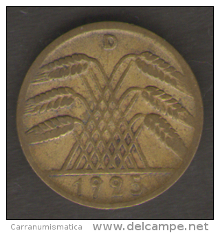 GERMANIA 10 RENTENPFENNIG 1925 - 10 Rentenpfennig & 10 Reichspfennig