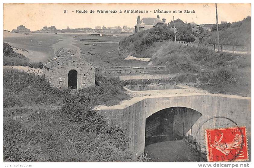 Wimereux     62     L'écluse Et Le Slack - Autres & Non Classés