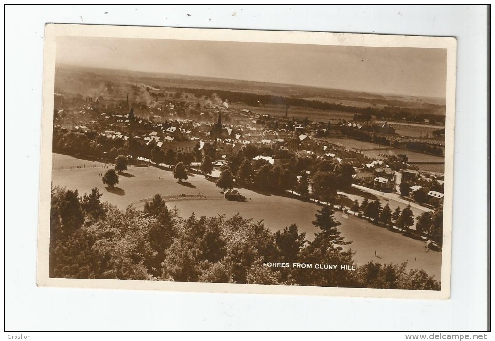 FORRES FROM CLUNY HILL - Moray