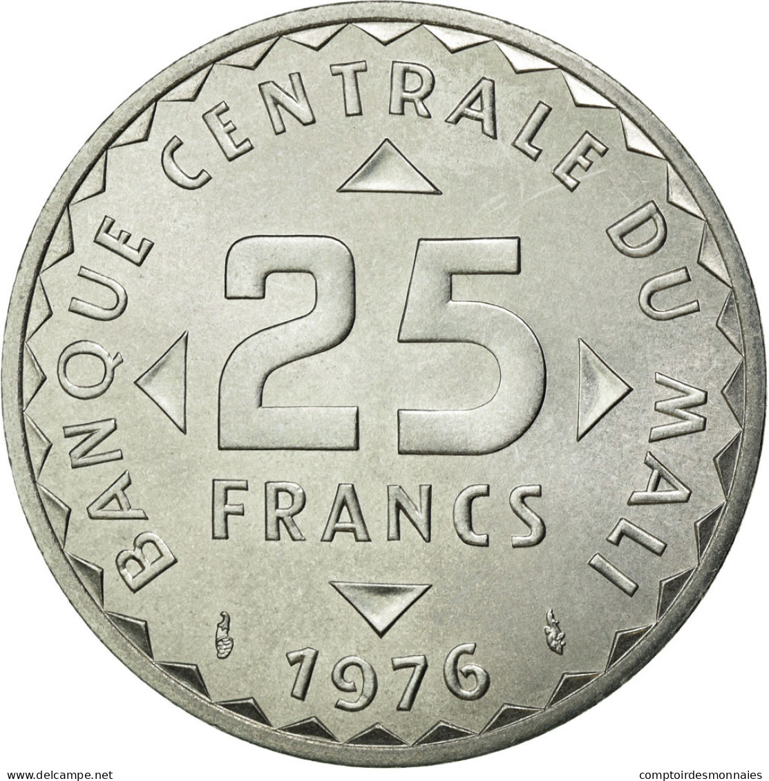 Monnaie, Malaysie, 20 Sen, 1976, FDC, Copper-nickel, KM:4 - Autres – Afrique