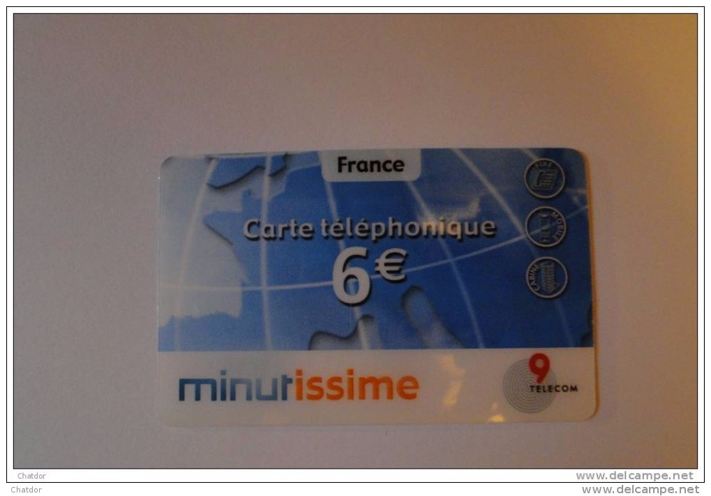 France 2004 Carte Téléphone 6 €  Minutissime - 2004