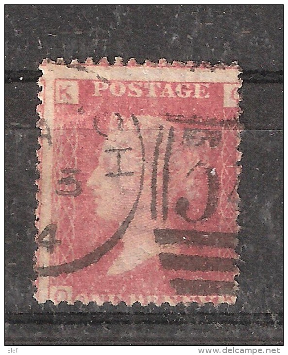 GB, Victoria, Yvert N° 26 , 1 Penny Rouge, Obl Planche / Plate 149   Obl TB, - Used Stamps