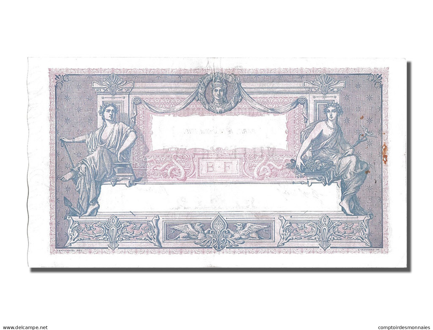 Billet, France, 1000 Francs, 1 000 F 1889-1926 ''Bleu Et Rose'', 1919 - 1 000 F 1889-1926 ''Bleu Et Rose''