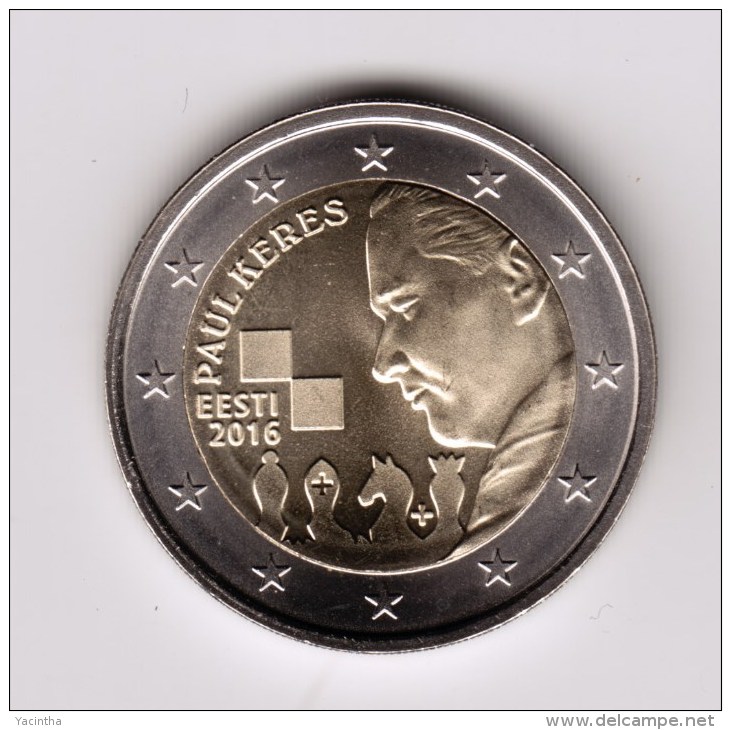 @Y@    Estand  2 Euro Commemorative 2016  UNC - Estonia