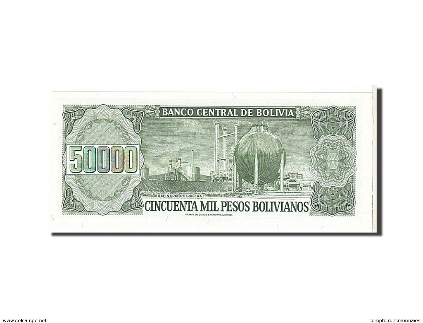 Billet, Bolivie, 50,000 Pesos Bolivianos, 1984, NEUF - Bolivia