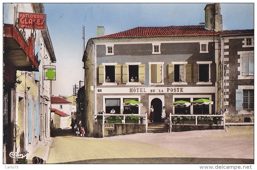 Availles Limouzine 86 - Hôtel De La Poste Rue - 1959 - Availles Limouzine