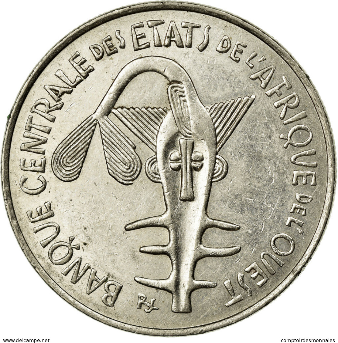 Monnaie, West African States, 100 Francs, 1976, TTB+, Nickel, KM:4 - Autres – Afrique