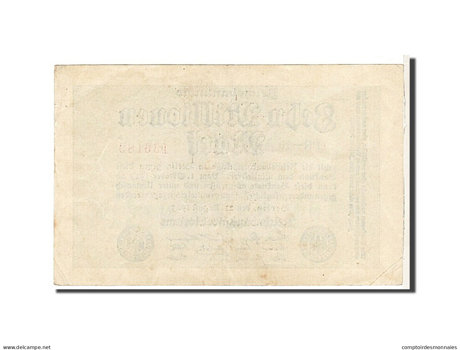 Billet, Allemagne, 10 Millionen Mark, 1923, KM:106a, TTB - 10 Millionen Mark