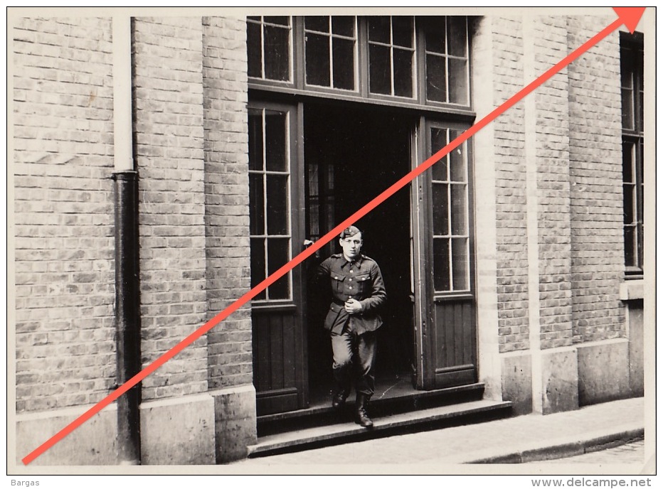 Photo Militaire Caserne Marie Henriette Namur Aout 1939 - War, Military