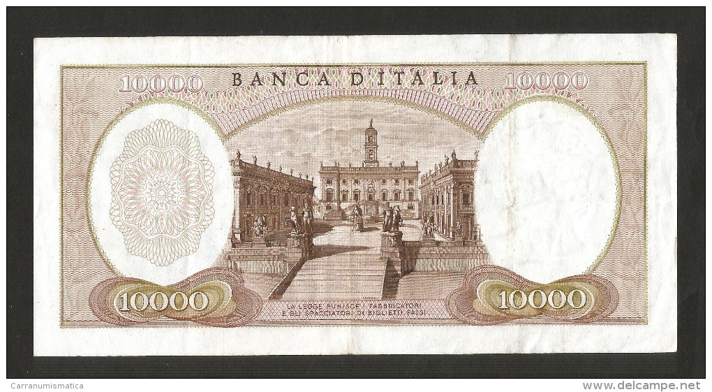 ITALIA - 10000 Lire MICHELANGELO (Firme: Carli / Ripa - Decr. 14/01/1964) - 10.000 Lire