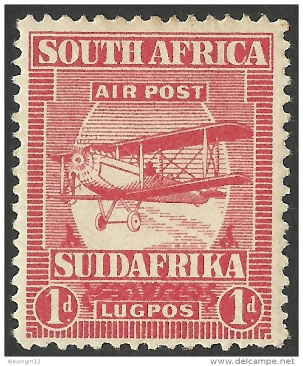 South Africa, 1 P. 1925, Sc # C1, MH. - Airmail