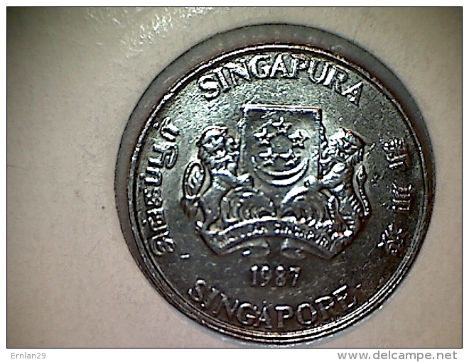 Singapore 20 Cents 1987 - Singapur