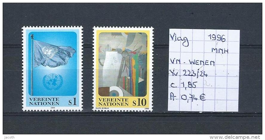 Vlag - VN Wenen 1996 - Yv. 223/24 Postfris/neuf/MNH - Timbres
