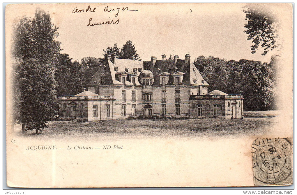 27 ACQUIGNY -- Le Château.. - Acquigny