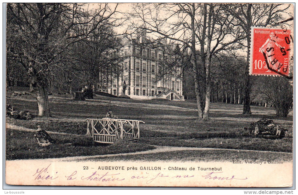 27 AUBEVOYE -- Château De Tournebut. - Aubevoye