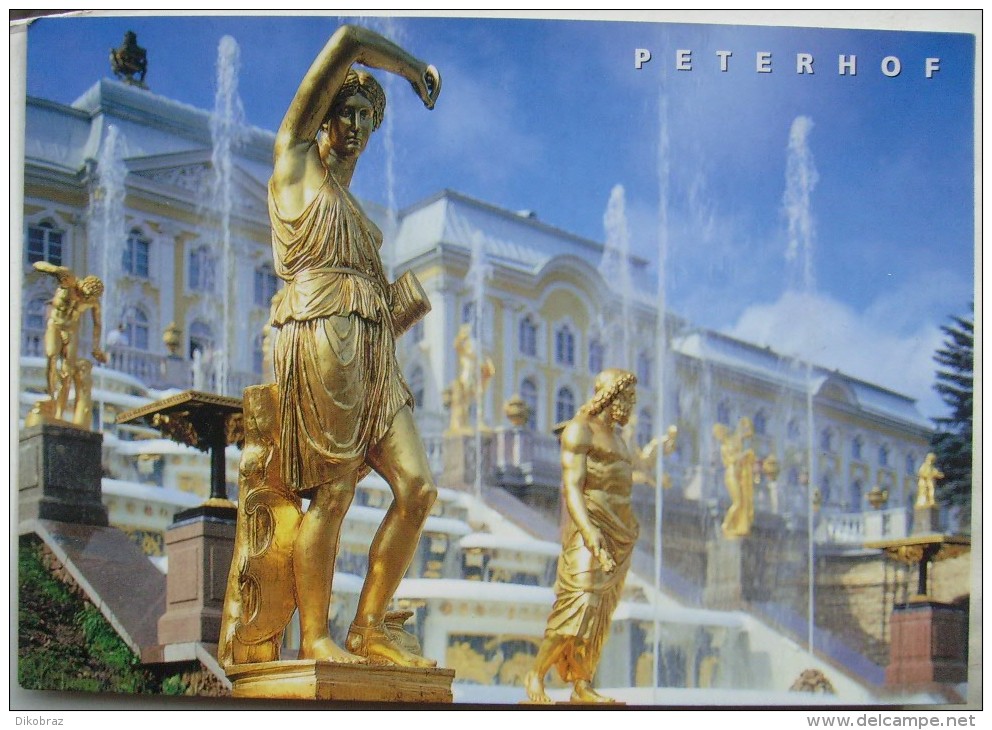 St. Petersburg - Peterhof - Grand Cascade - Russie