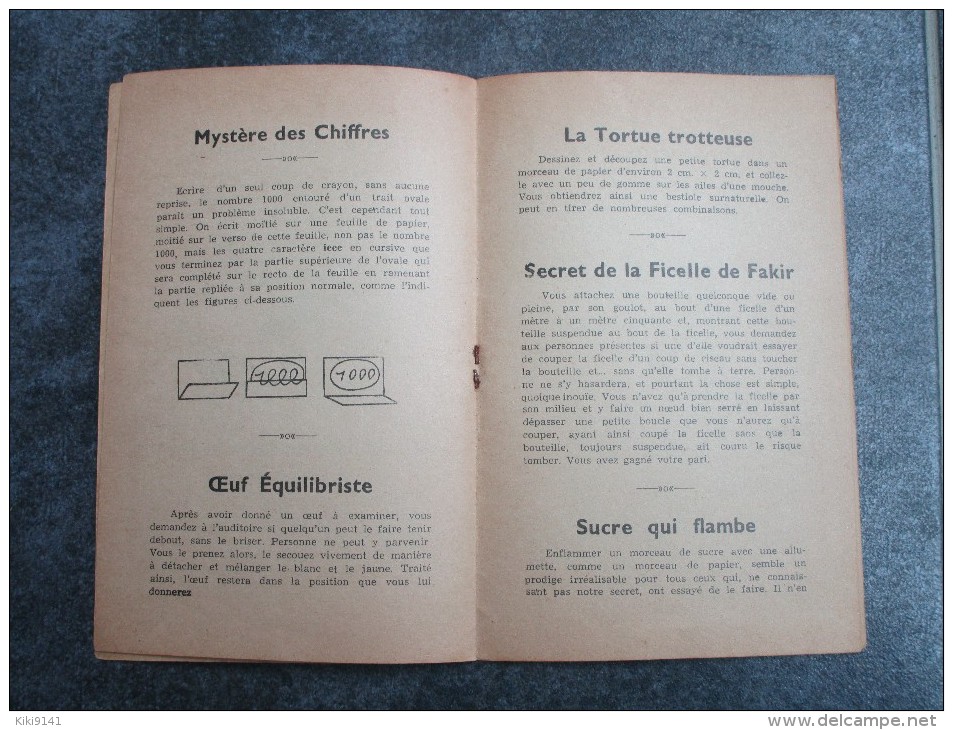 MES TRUCS DEVOILES (8 Pages) - Palour Games