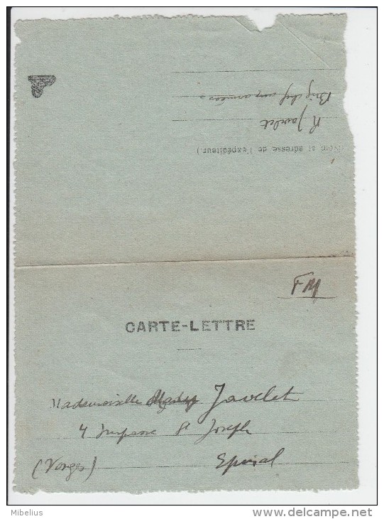 Corr. Aumônier R. JAVELET-n°78 Pertes Au 21e D'Epinal. Officier BREUIL- Les Horreurs De La Guerre -5 Octobre 1939 - 1939-45