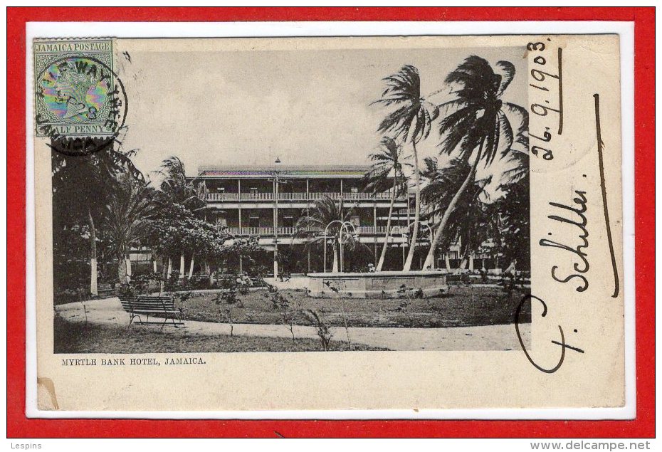 AMERIQUE - ANTILLES -  JAMAIQUE -- Myrtle Bank Hotel - Jamaïque