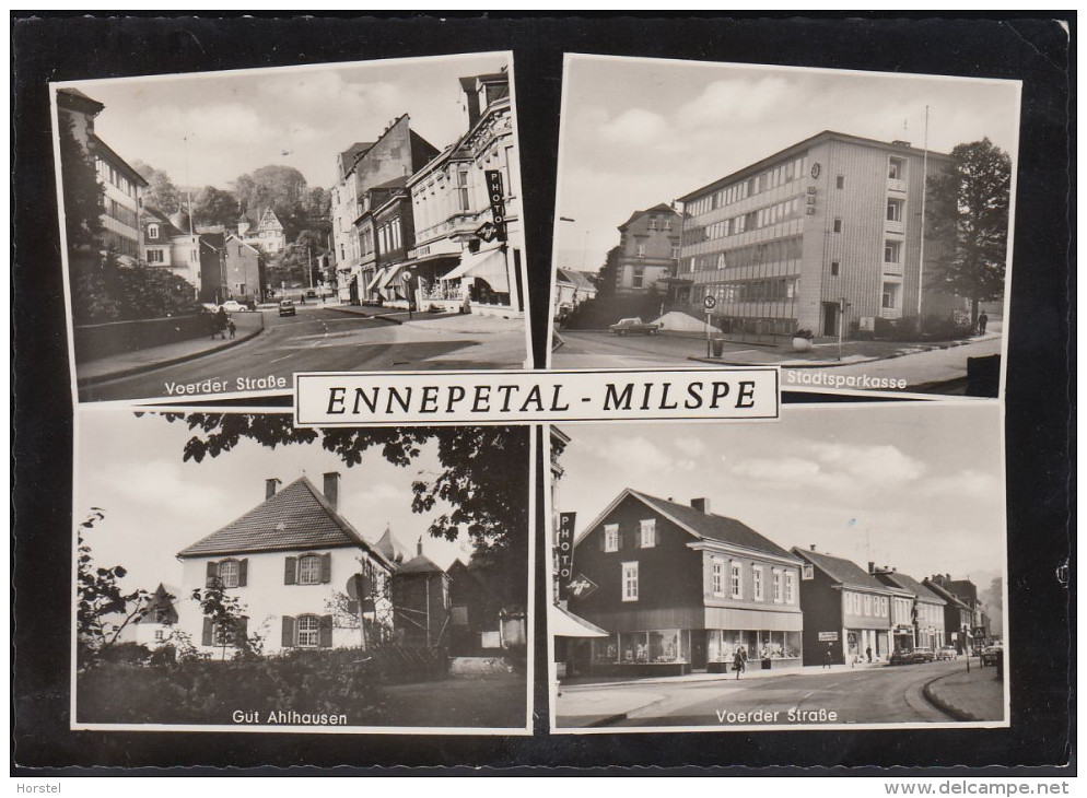 D-58256 Ennepetal - Milspe - Straßenansichten - Stadtsparkasse - Nice Stamp - Ennepetal