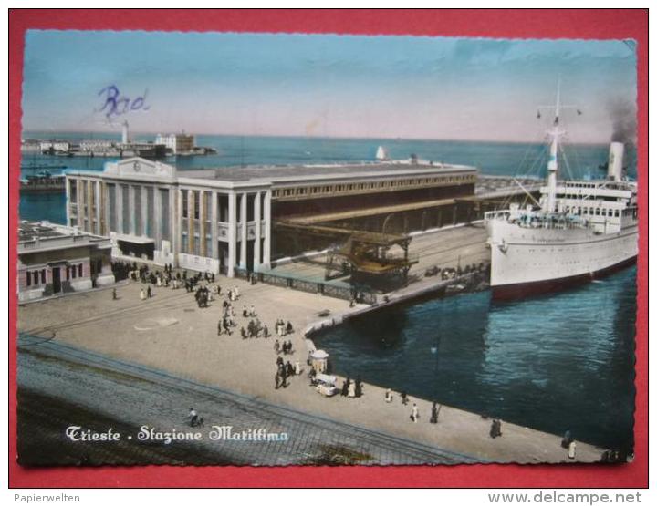 Trieste  - Stazione Marittima / Nave Gerusalemme - Trieste (Triest)