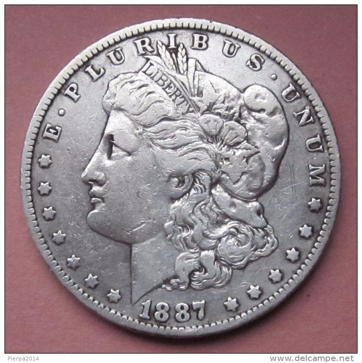 Dollaro Morgan 1887 O   USA - 1878-1921: Morgan