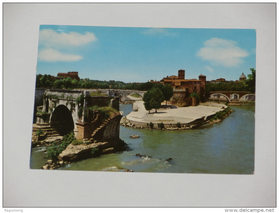 ROMA - Isola Tiberina - Il Ponte Rotto - Ponts