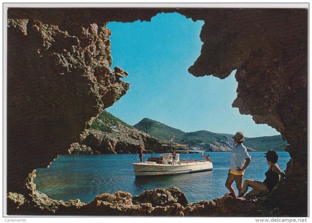 Espagne - Isla De Cabrera - Cueva De La Cala De Santa Maria - Cabrera
