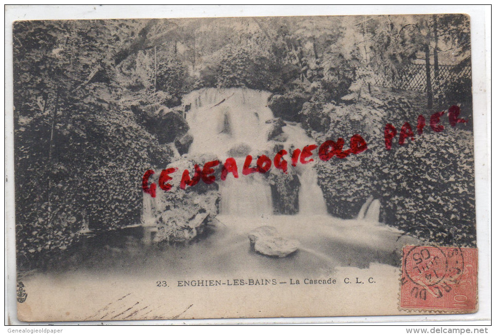 95 - ENGHIEN LES BAINS - LA CASCADE  1905 - Enghien Les Bains
