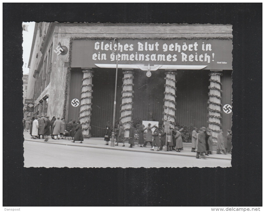 Österreich Photo Volksabstimmung Für Den Anschluss 1938 - Political Parties & Elections